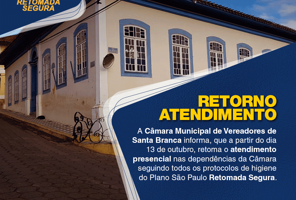 Retorno de atendimento da Câmara Municipal